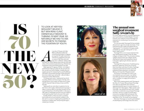 COS Beauty article – Is 70 the new 50?